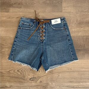 Abercrombie & Fitch Lace-Up Shorts